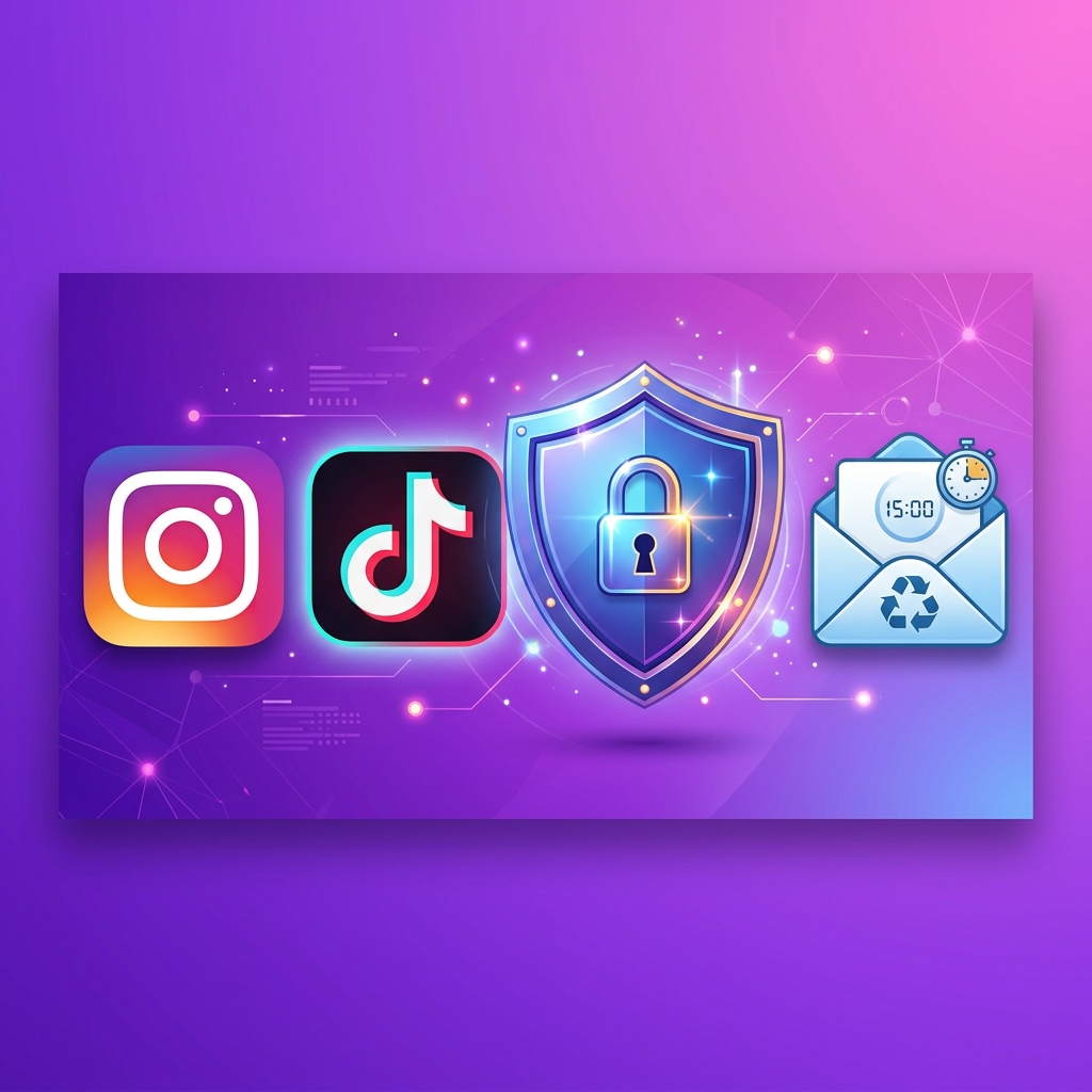 Temp Mail for Instagram & TikTok — Account Privacy Guide